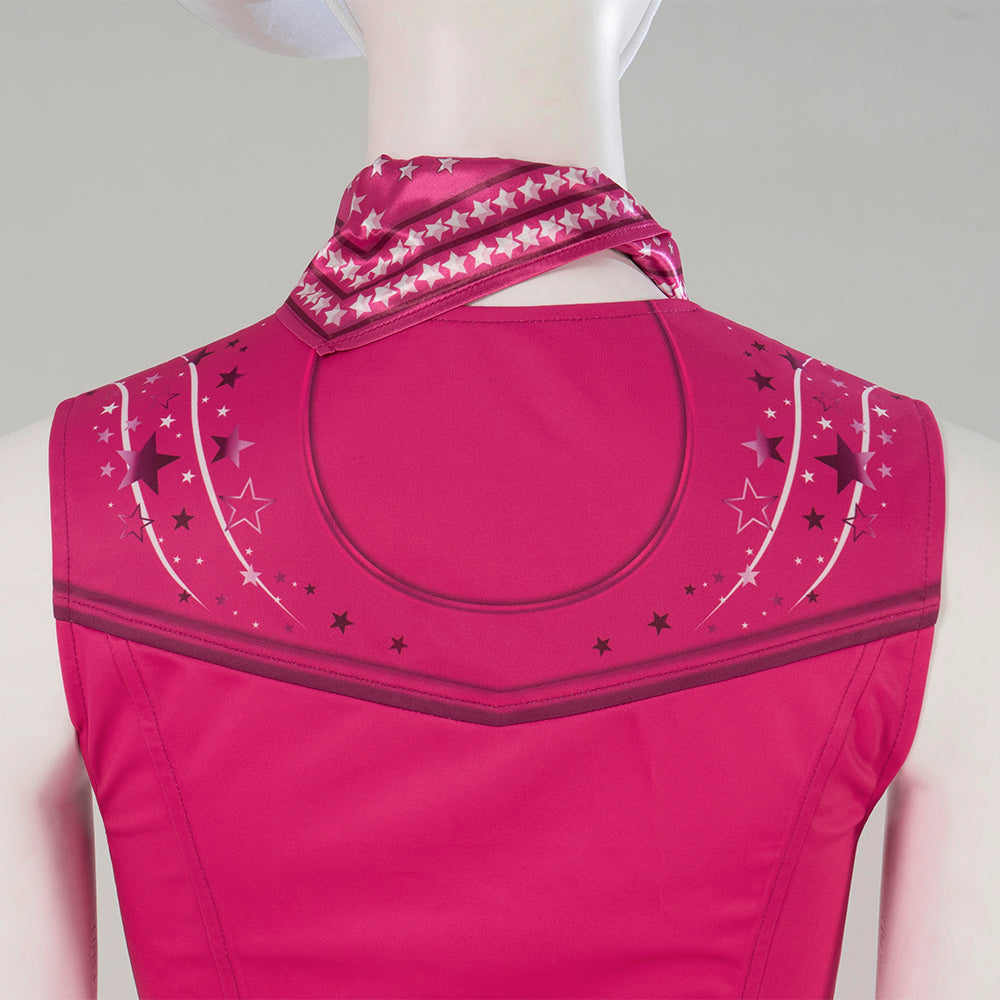 Doll Movie Margot Elise Robbie Cowgirl Cosplay Costumes Free Shipping