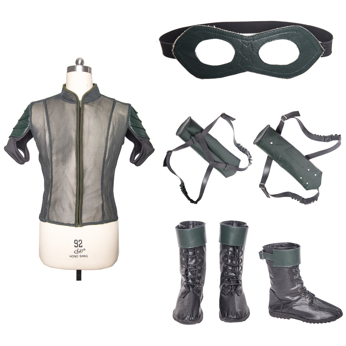 Green Arrow Season 4 Oliver Queen Cosplay Costume