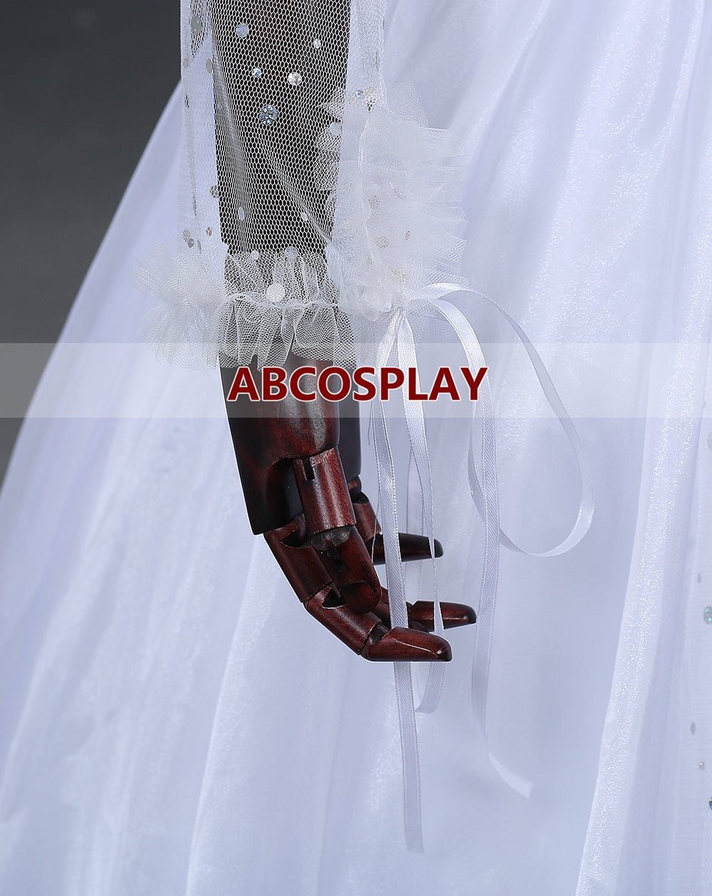 Alice In Wonderland White Queen Dress Cosplay Costume