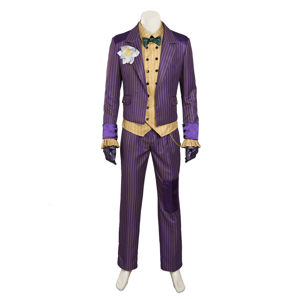 Arkham Asylum Joker Cosplay Costume