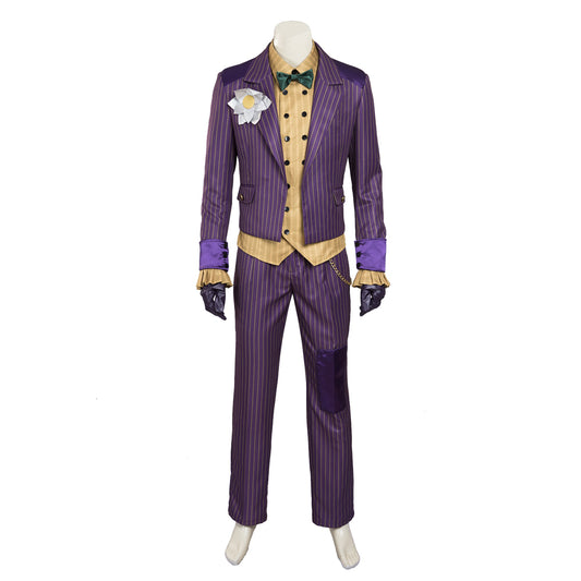 Arkham Asylum Joker Cosplay Costume