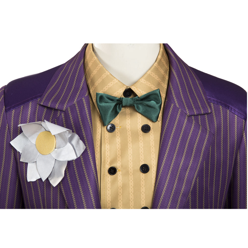 Arkham Asylum Joker Cosplay Costume