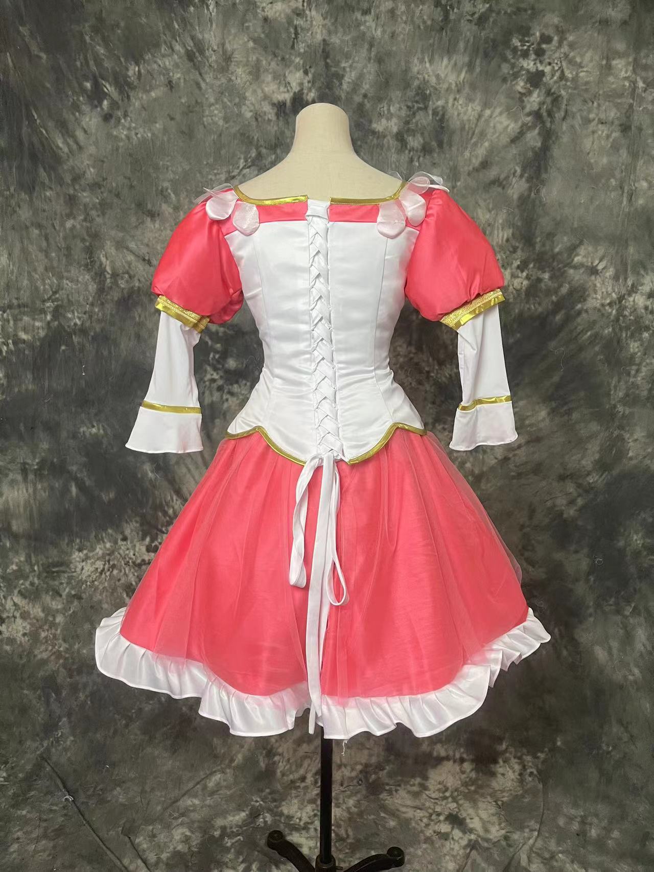 Red Anneliese Dress Cosplay Costume