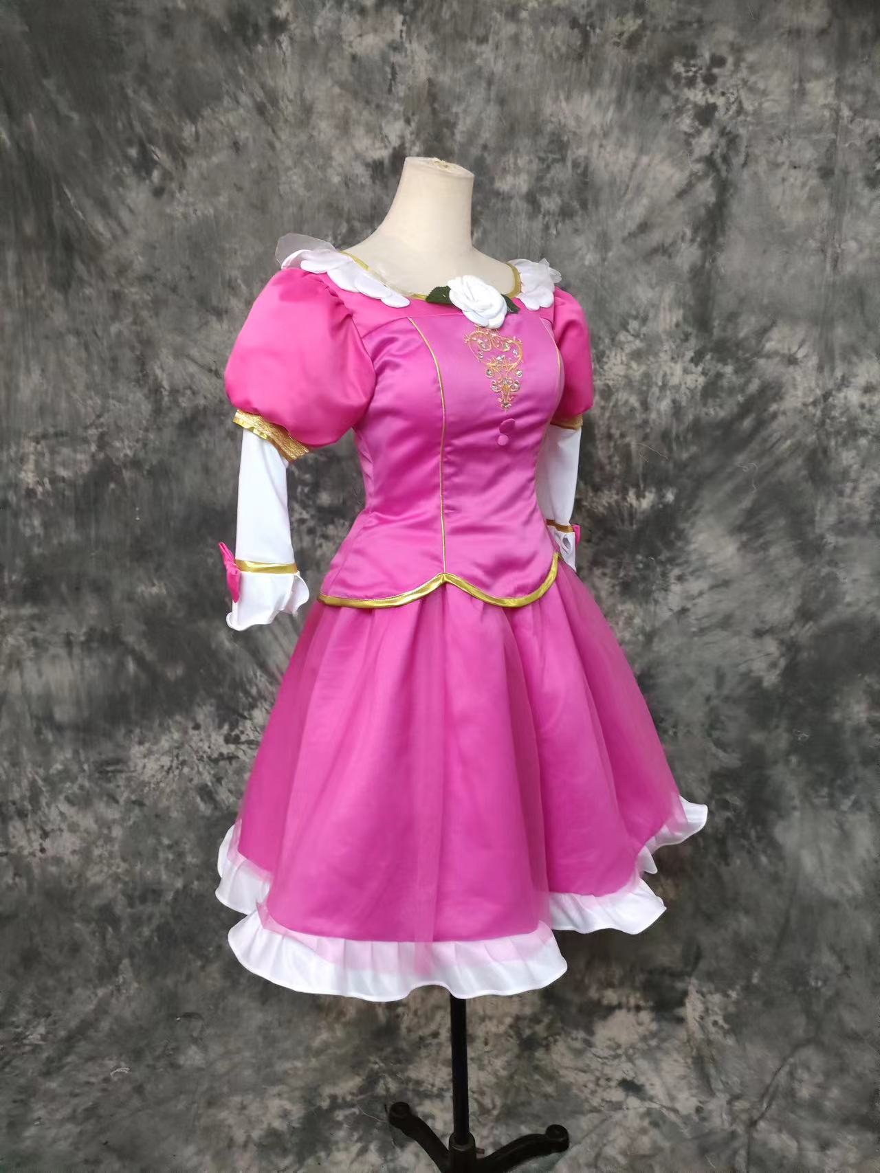 Barbie Pink Princess Dress Cosplay Costume