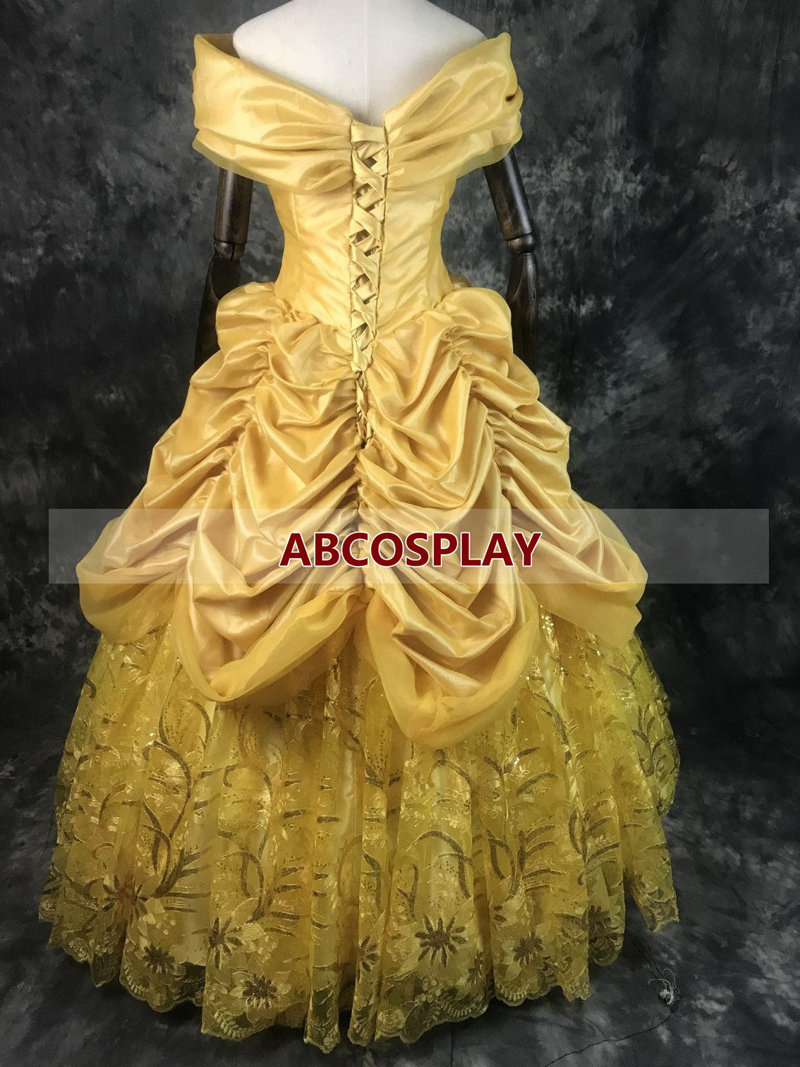 Beauty And The Beast Belle Yellow Dress Belle Princess Cosplay Costume