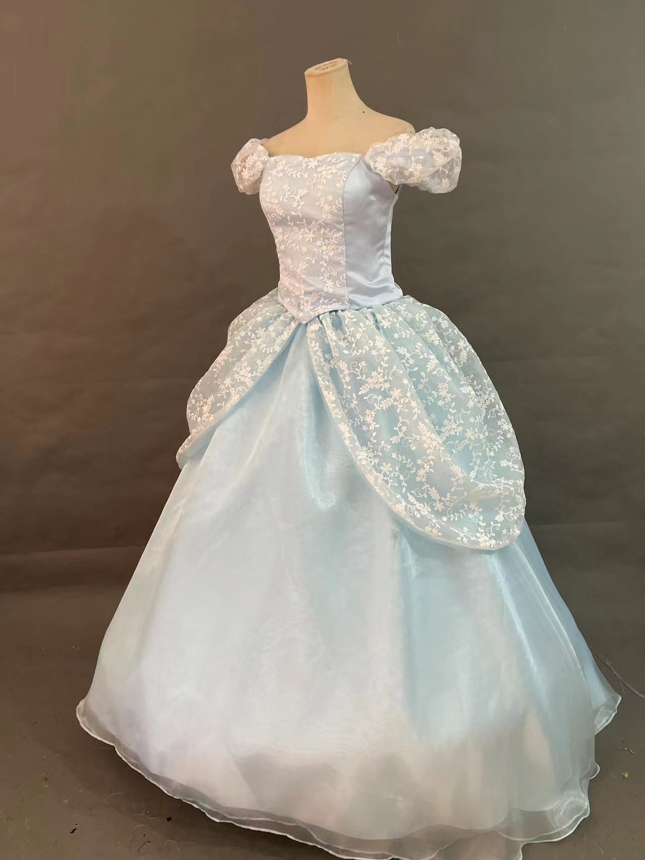 Cinderella Princess Dress Cinderella Cosplay Costume