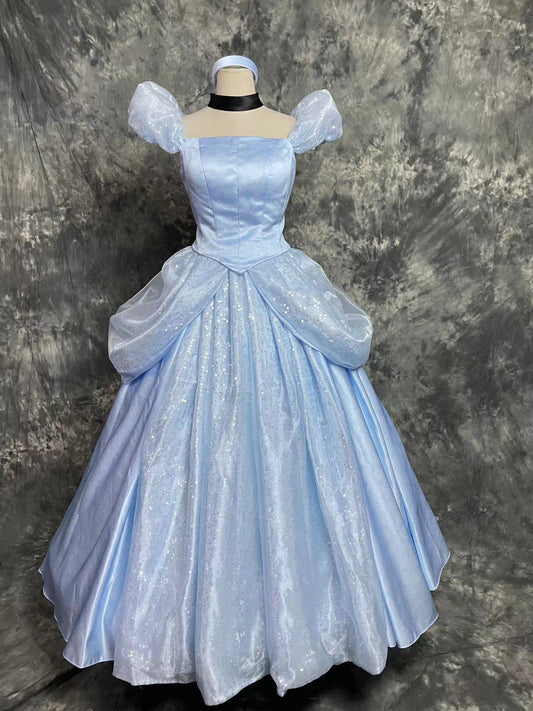 Cinderella Princess Cinderella Dress Cosplay Costume