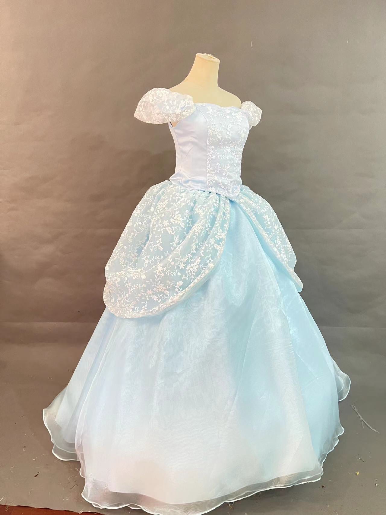 Cinderella Princess Dress Cinderella Cosplay Costume