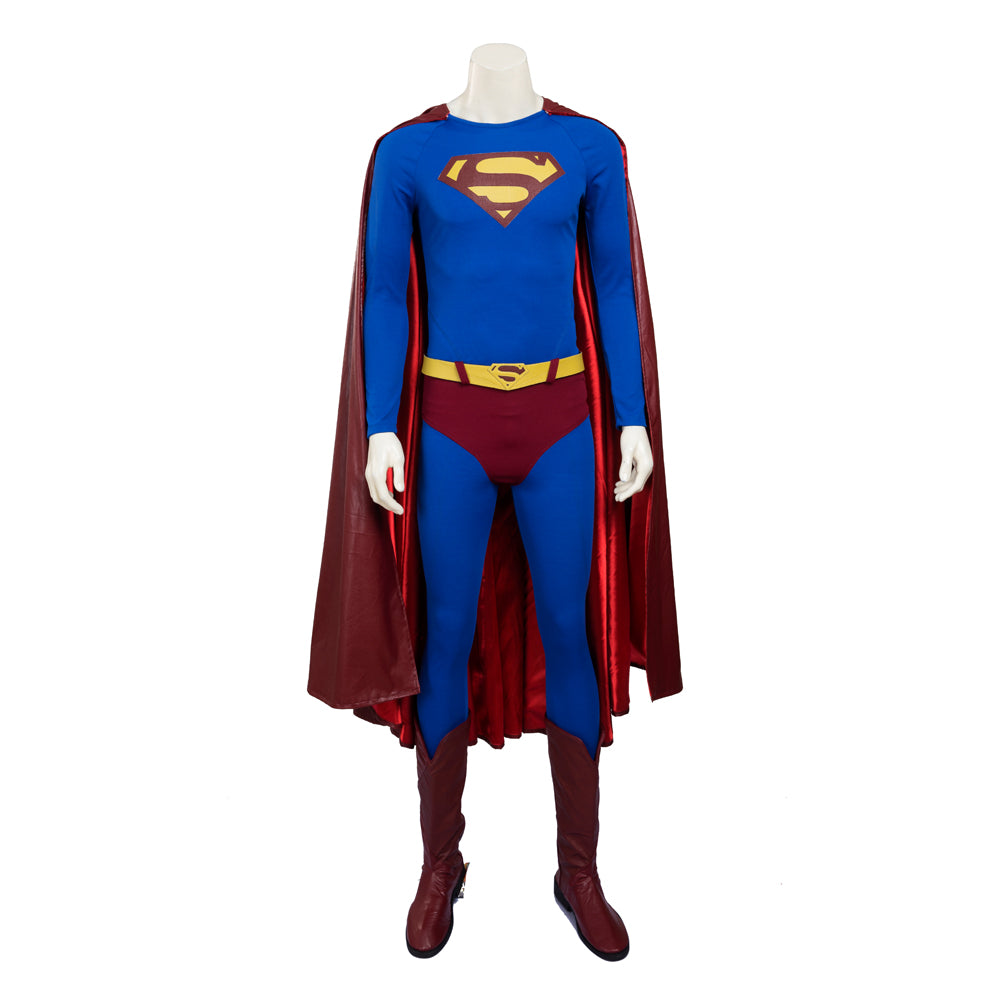 Clark Kent Cosplay Costume Jumpsuit