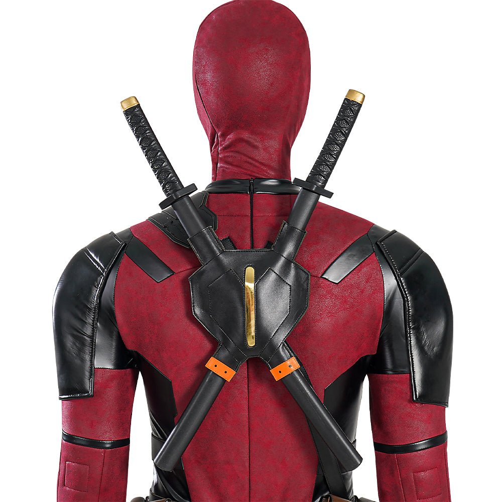 Deadpool 3 Wade Wilson Deadpool Cosplay Costumes Free Shipping