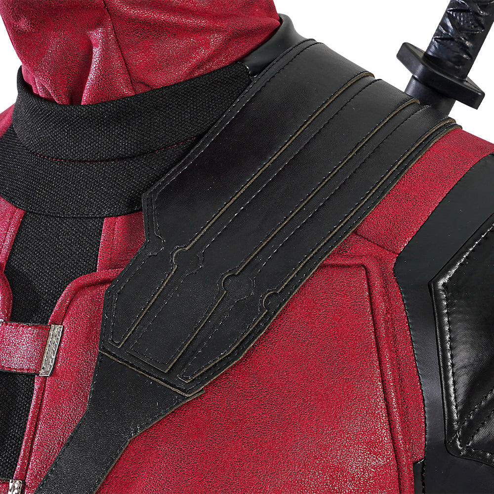 Deadpool 3 Wade Wilson Deadpool Cosplay Costumes Free Shipping