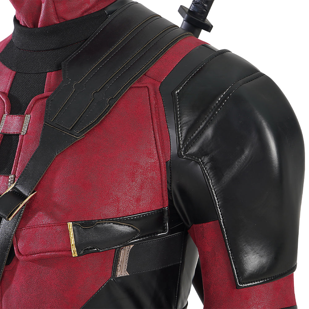 Deadpool 3 Wade Wilson Deadpool Cosplay Costumes Free Shipping