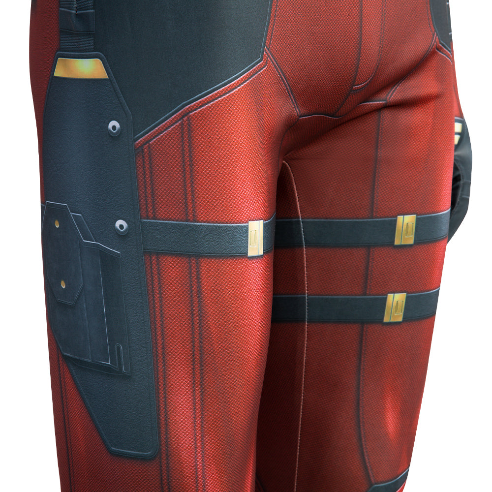 Deadpool 3 Wade Wilson Deadpool Jumpsuit Cosplay Costumes Free Shipping