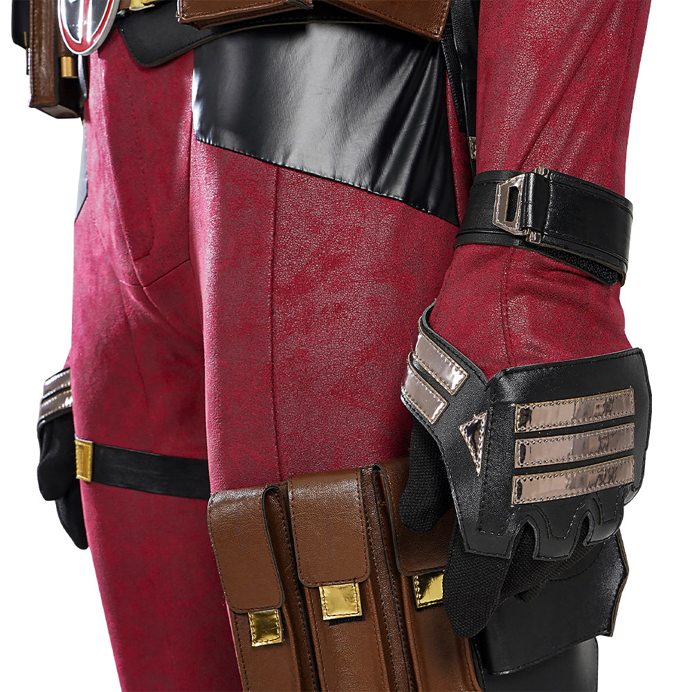 Deadpool 3 Wade Wilson Deadpool Cosplay Costumes Free Shipping