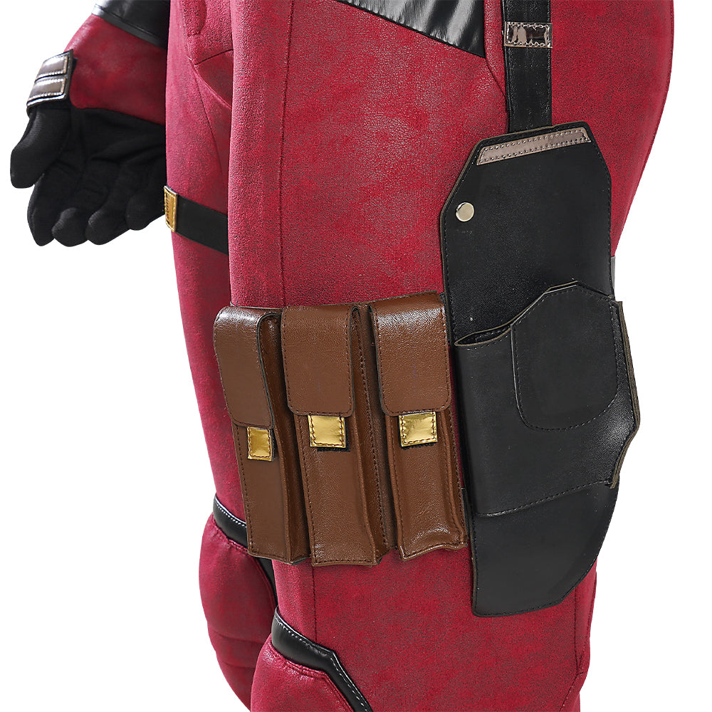 Deadpool 3 Wade Wilson Deadpool Cosplay Costumes Free Shipping