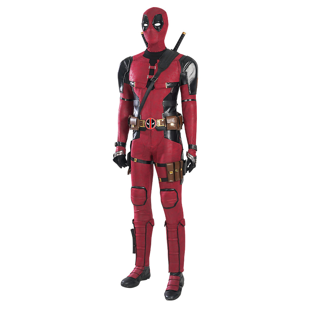 Deadpool 3 Wade Wilson Deadpool Cosplay Costumes Free Shipping