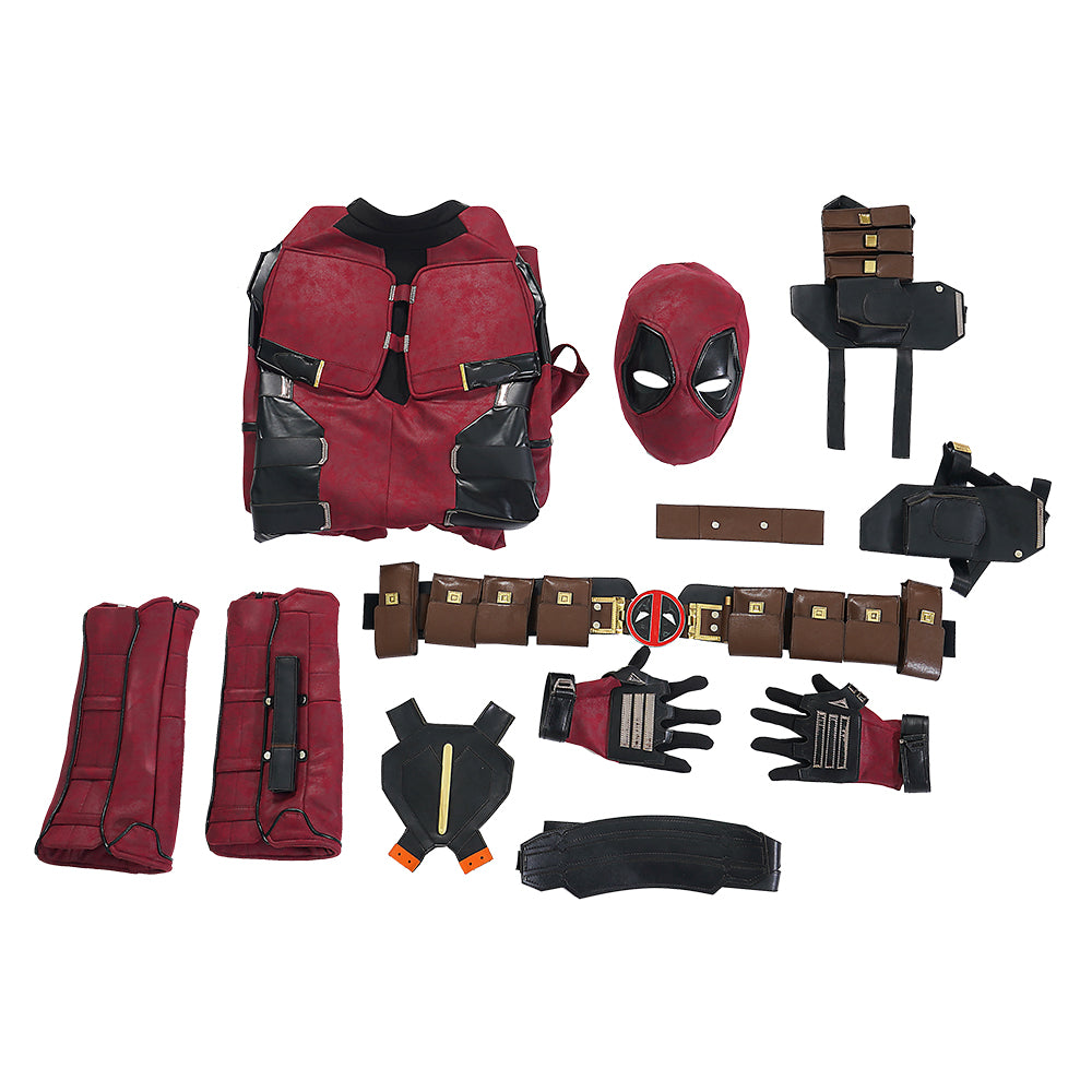 Deadpool 3 Wade Wilson Deadpool Cosplay Costumes Free Shipping