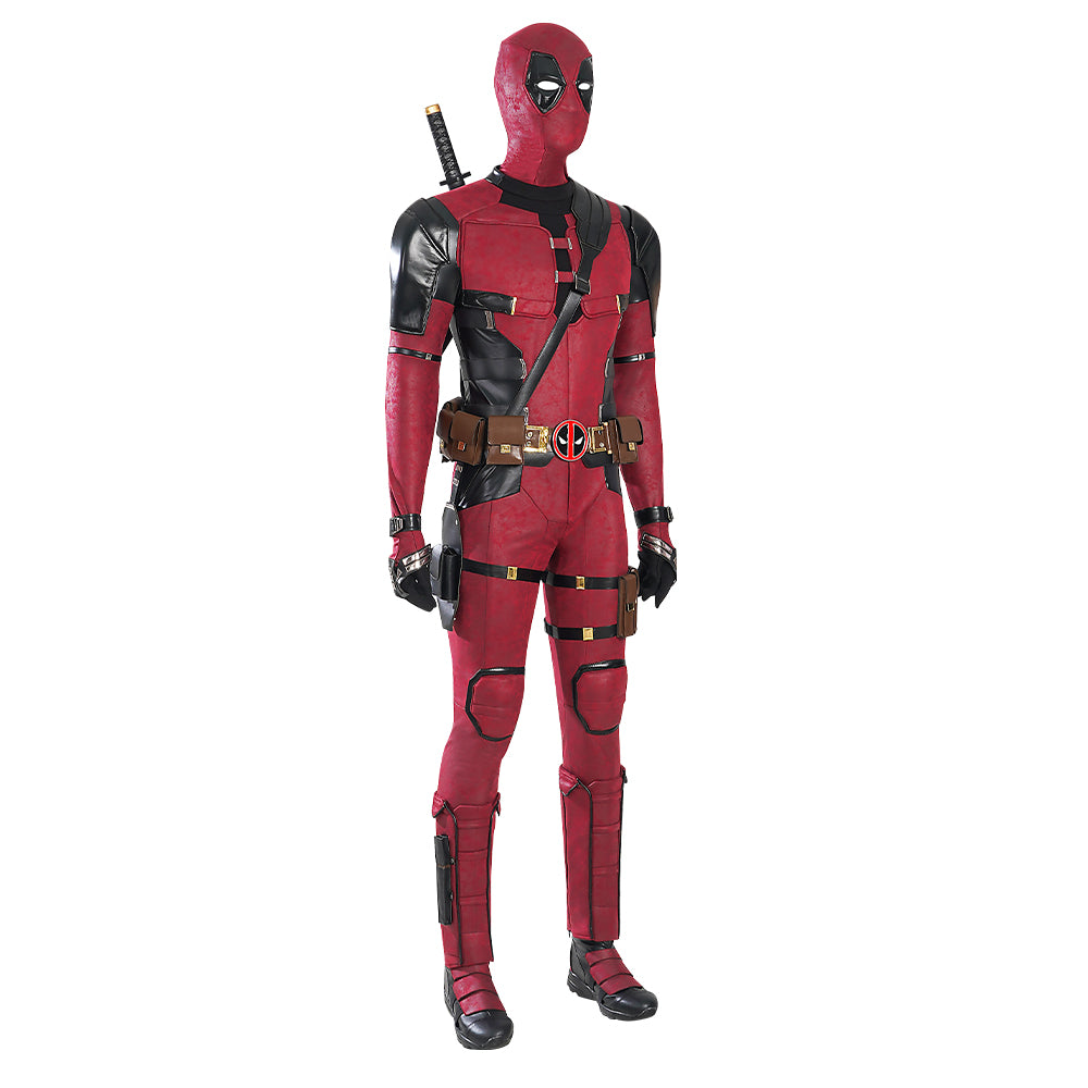 Deadpool 3 Wade Wilson Deadpool Cosplay Costumes Free Shipping