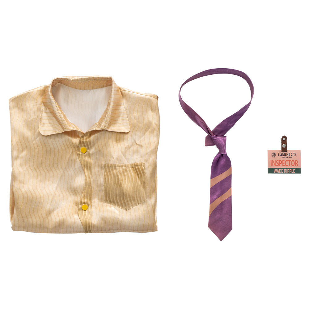 Elemental Wade Ripple Shirt Cosplay Costumes