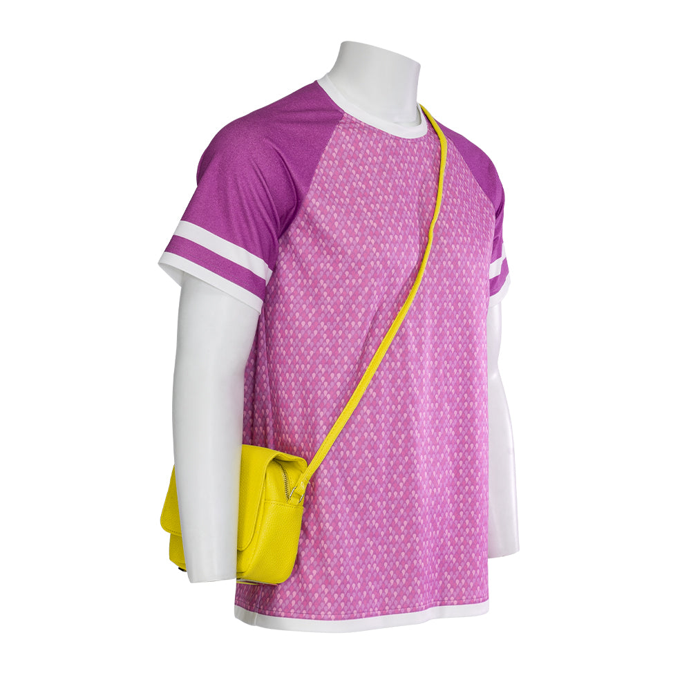 Elemental Wade Ripple Purple T-shirt Cosplay Costumes Free Shipping