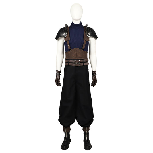 Final Fantasy VII Ever Crisis Zack Fair Cosplay Costume