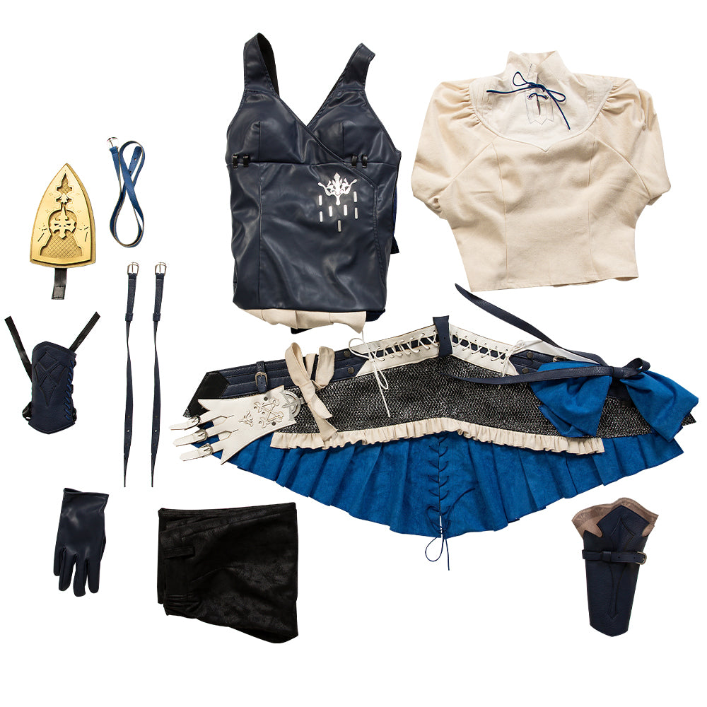 Final Fantasy XVI Jill Warrick Cosplay Costume Free Shipping