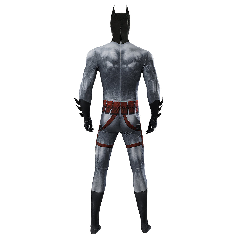 Flash Flashpoint Bruce Wayne Cosplay Costume Halloween Jumpsuit Free Shipping