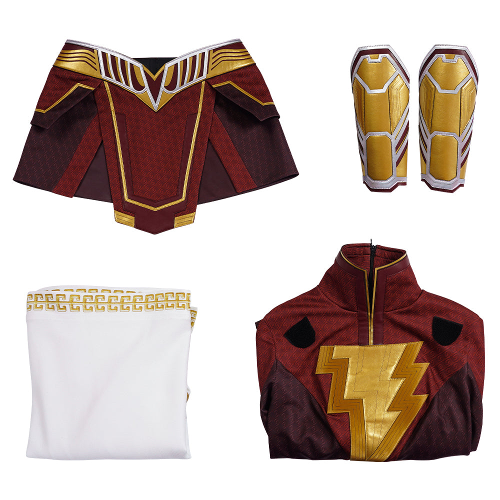Fury Of The Gods Mary Marvel Cosplay Lady Shazam Costumes