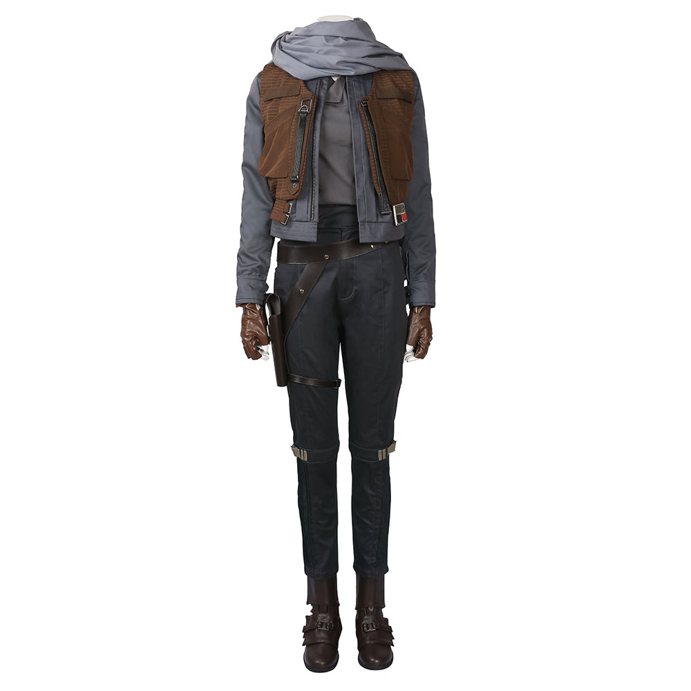 Star Wars Rogue One A Story Jyn Erso Cosplay Costume