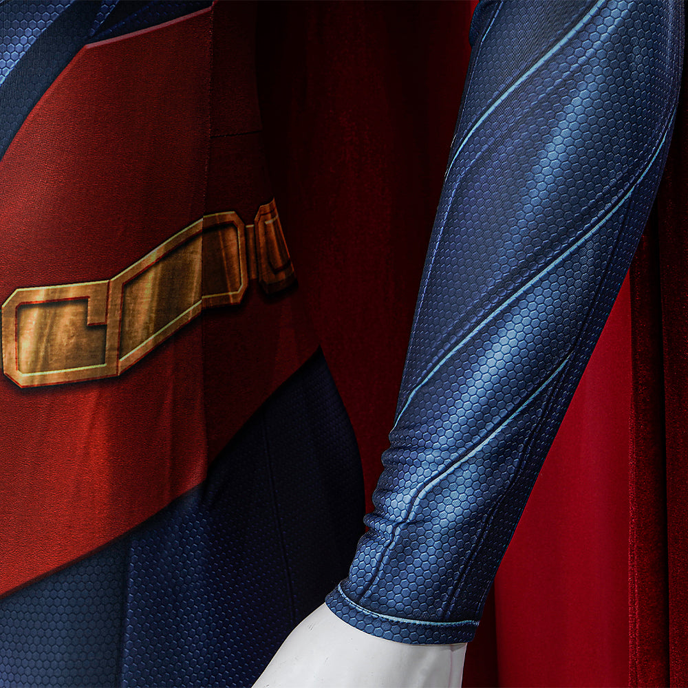 Injustice Gods Among Us Superman Clark Kent Cosplay Costumes Free Shipping