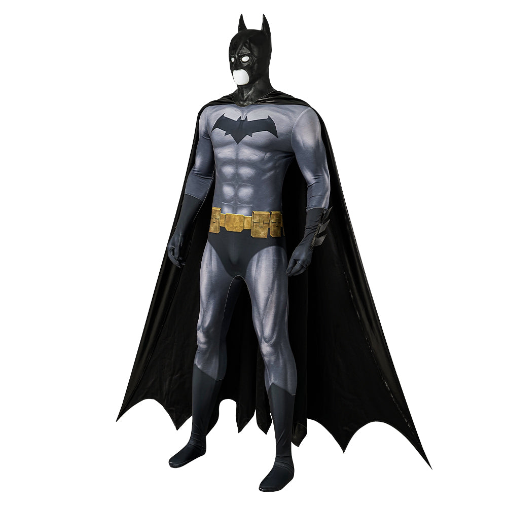 Justice League Warworld Batman Bruce Wayne Cosplay Jumpsuit Costume Halloween Jumpsuit