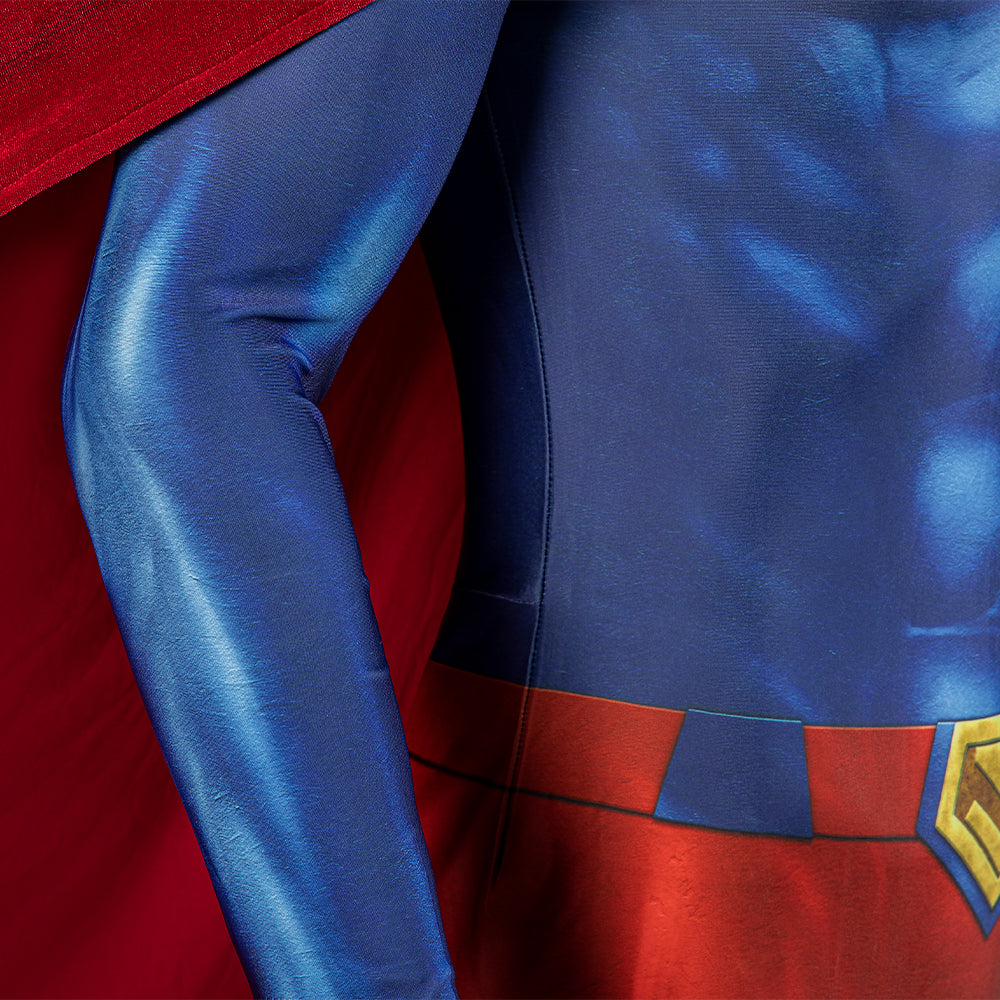 Warworld Clark Kent Jumpsuit Cosplay Costumes Free Shipping