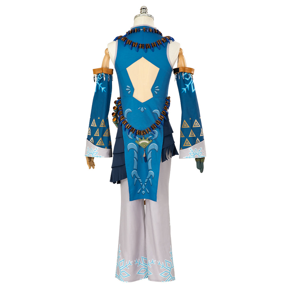 Legend Of Zelda Tears Of The Kingdom Link Frostbite Cosplay Costume Free Shipping