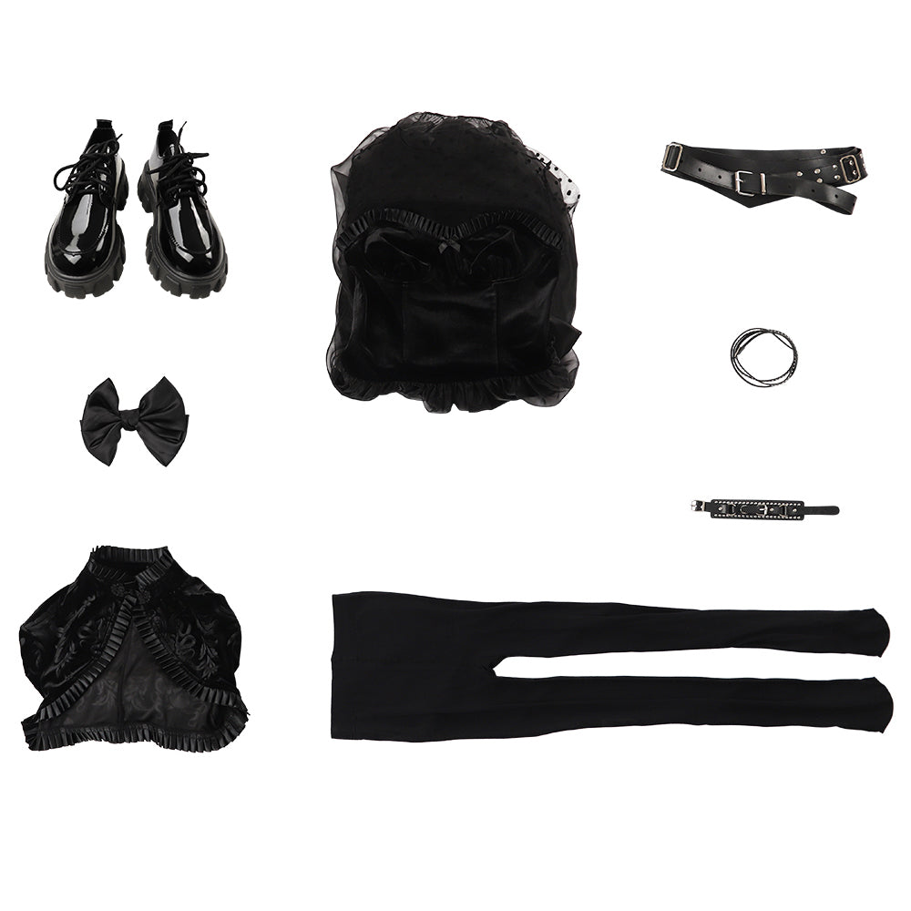 2024 Lisa Frankenstein Cosplay Costume Women's Dress