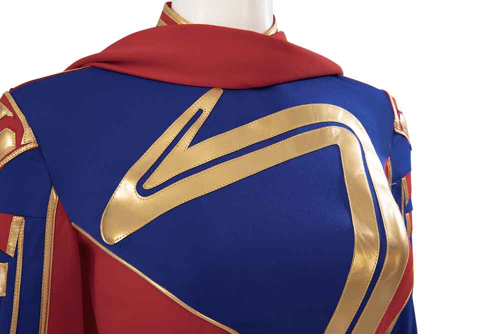 Captain Marvel 2 Kamala Khan Cosplay Costume Free Shipping