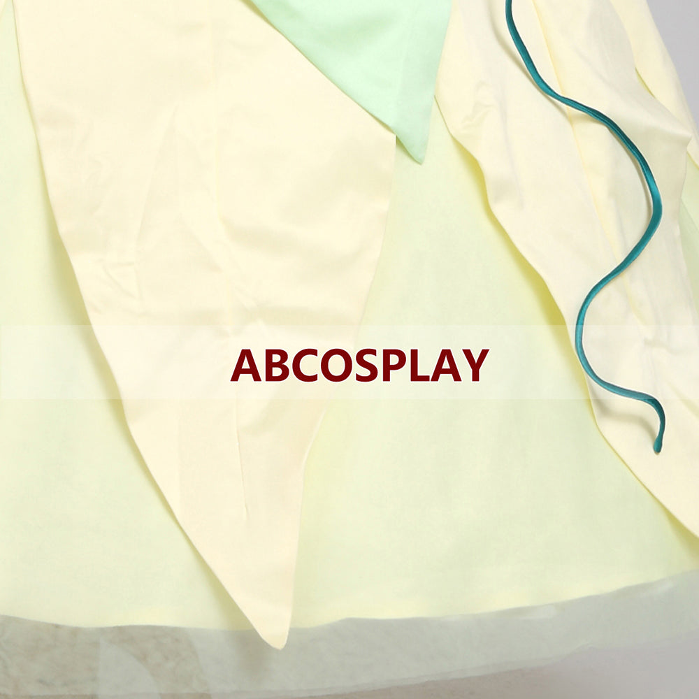 Princess And The Frog Tiana Princess Dress Cosplay Costume