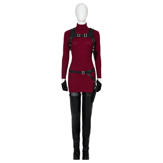 Resident Evil 4 Remake Ada Wong Cosplay Costumes Free Shipping