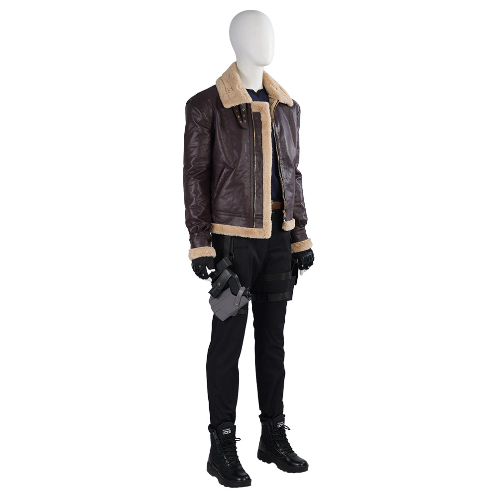Resident Evil 4 Remake Leon Kennedy Cosplay Costumes