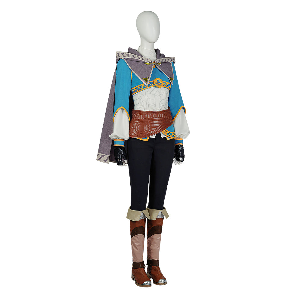 The Legend of Zelda Tears of the Kingdom Princess Zelda Cosplay Costumes Free Shipping