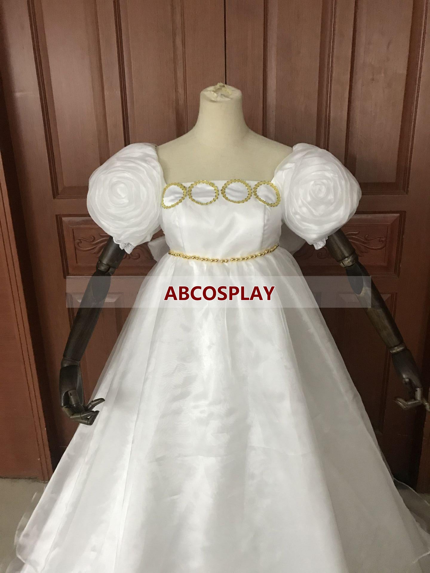 Sailor Moon Sailor Tsukino Usagi Satin Dress Cosplay Costume