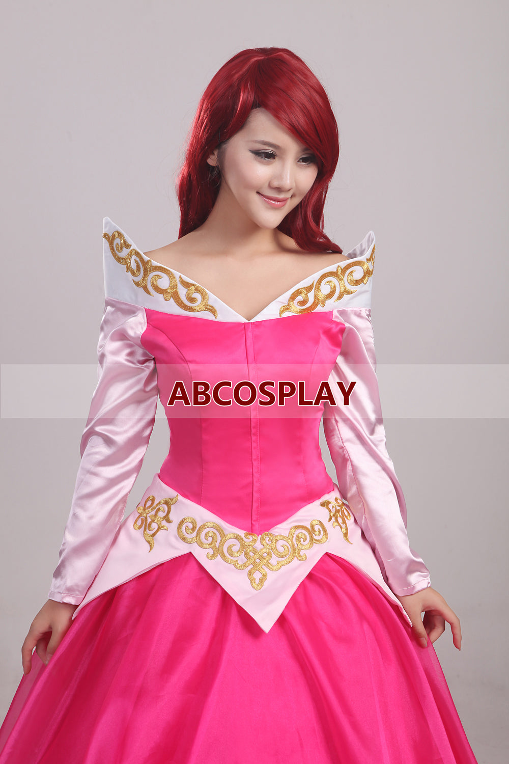 Sleeing Beauty Aurora Princess Dress Woman Cosplay Costume
