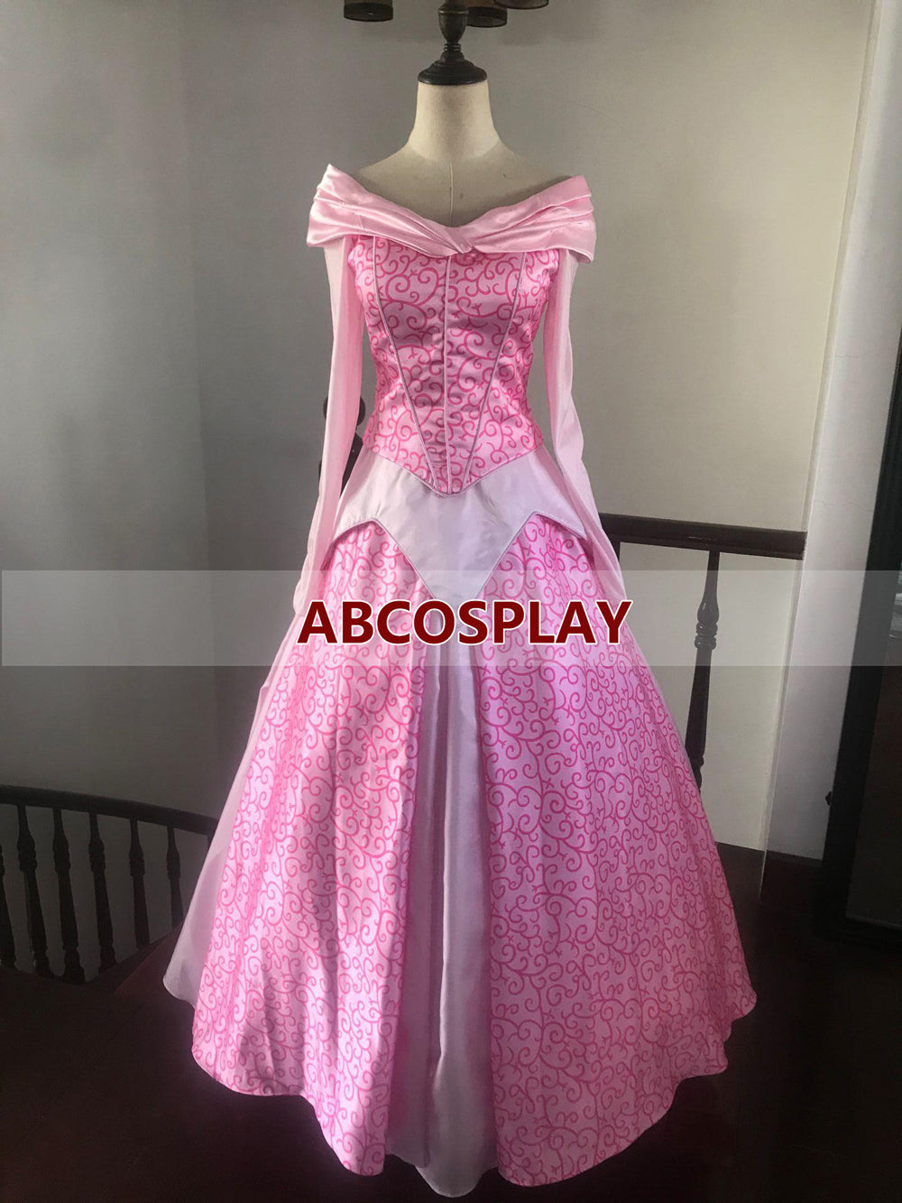 Sleeping Beauty Aurora Princess Dress Cosplay Costume,Princess Aurora