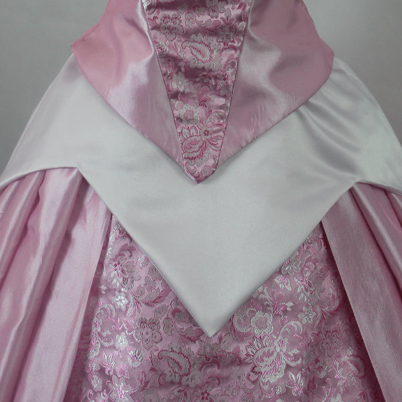Sleeping Beauty Aurora Princess Dress Pink Cosplay Costume
