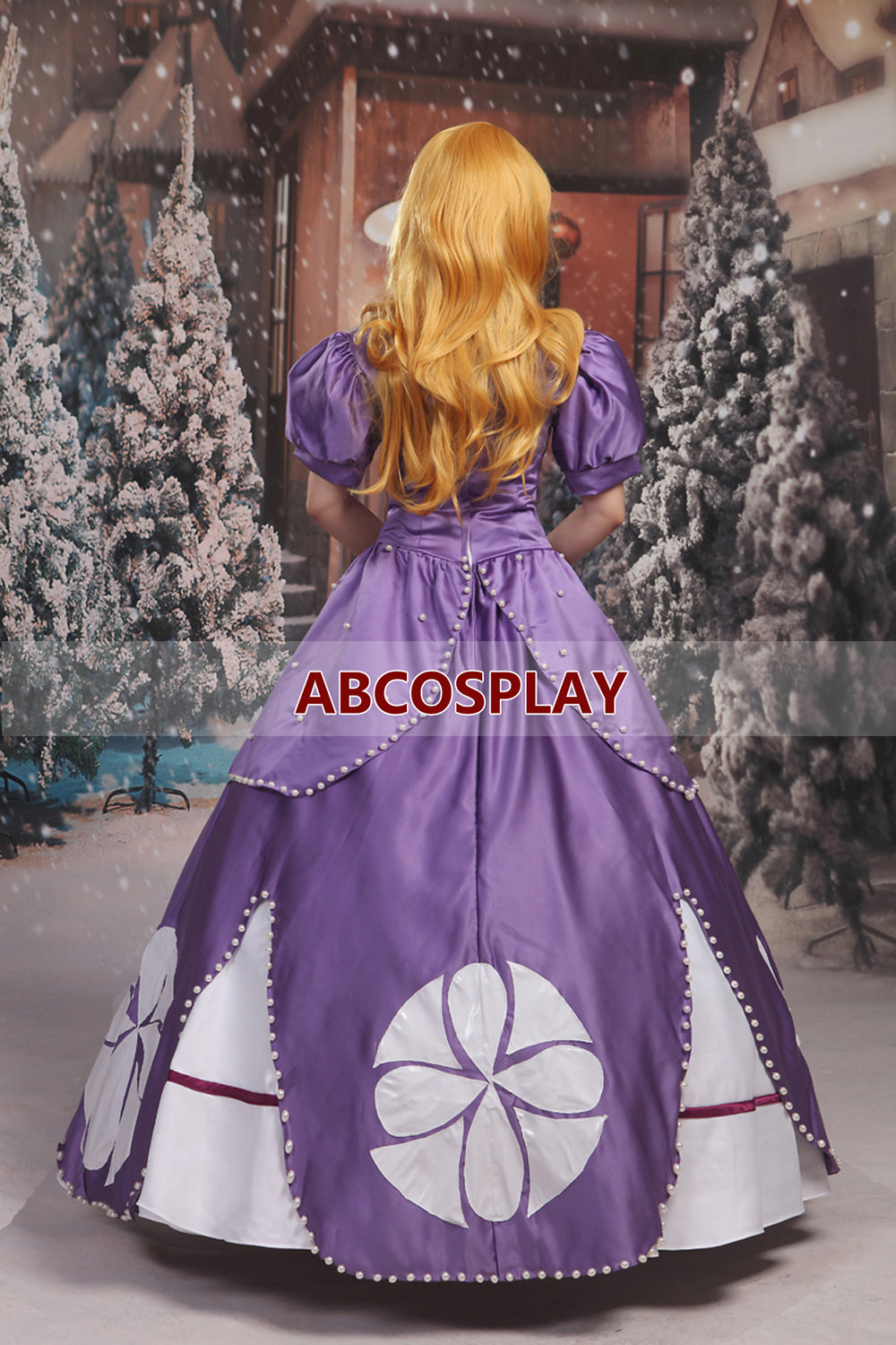 Sofia The First Princess Purple Dress Cosplay Costume