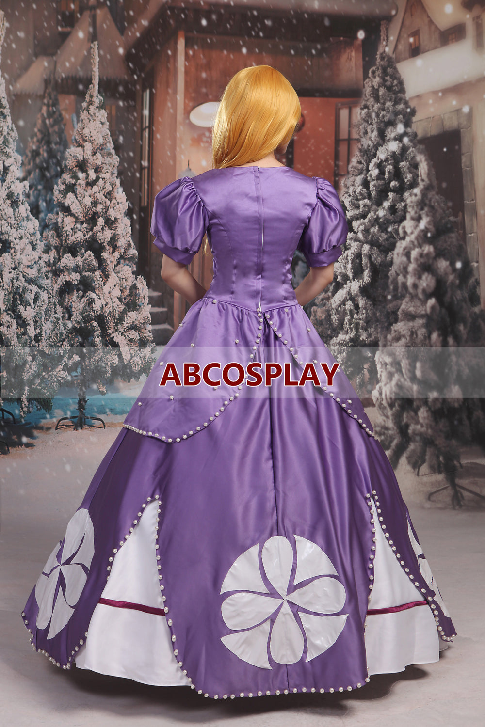 Sofia The First Princess Purple Dress Cosplay Costume