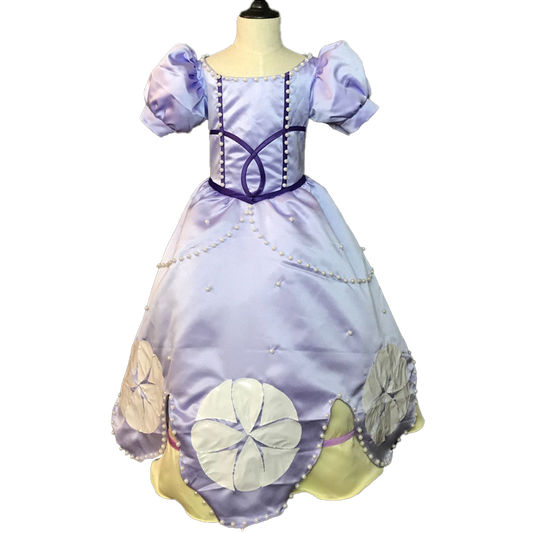 kid Sofia The First Sofia Princess Dress Cosplay Costume