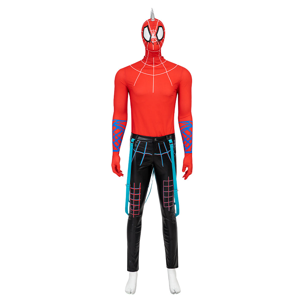 Spiderman Across the Spider-Verse Hobart Hobie Brown Cosplay Costumes Free Shipping