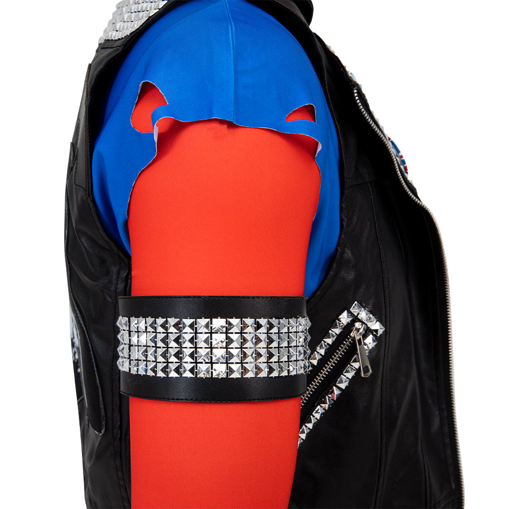 Spiderman Across the Spider-Verse Hobart Hobie Brown Cosplay Costumes Free Shipping