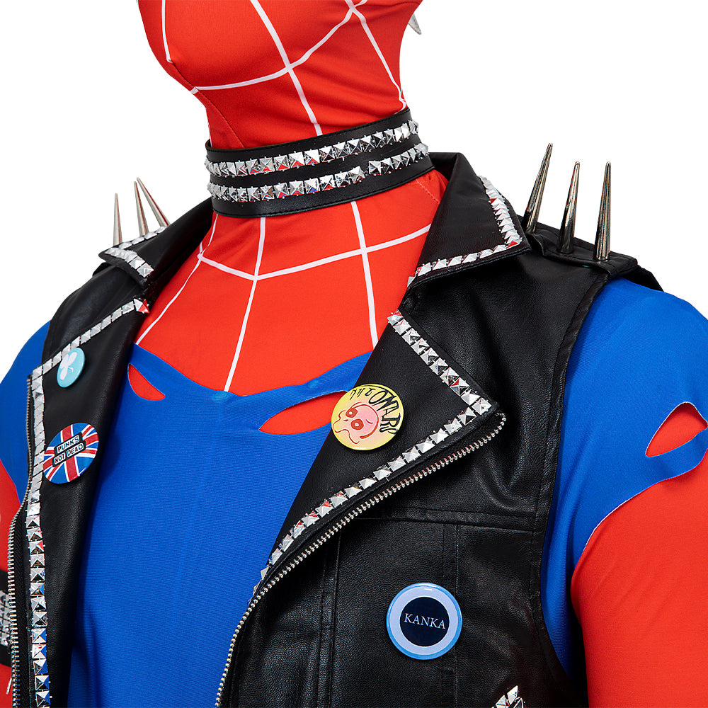 Spiderman Across the Spider-Verse Hobart Hobie Brown Cosplay Costumes Free Shipping