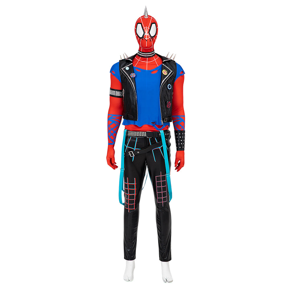 Spiderman Across the Spider-Verse Hobart Hobie Brown Cosplay Costumes Free Shipping
